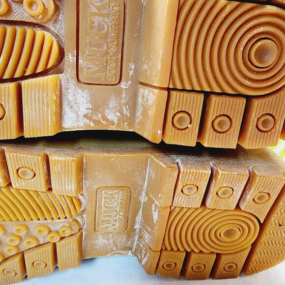 Muck Boots Leather Waterproof Work premium 6" boot Mens 7.5 NWT Thinsulate suede - Picture 11 of 14